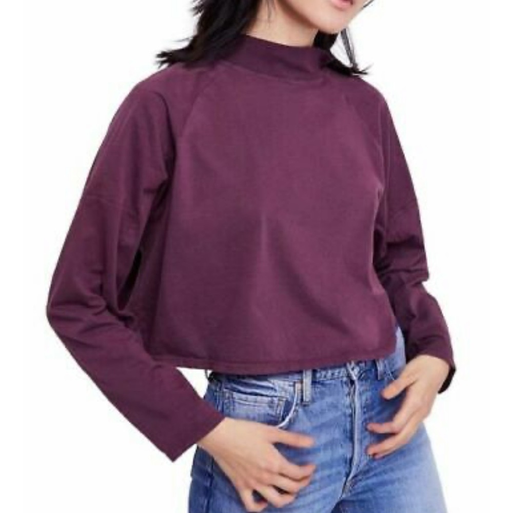 Free People x We the Free Cropped Long Sleeve
